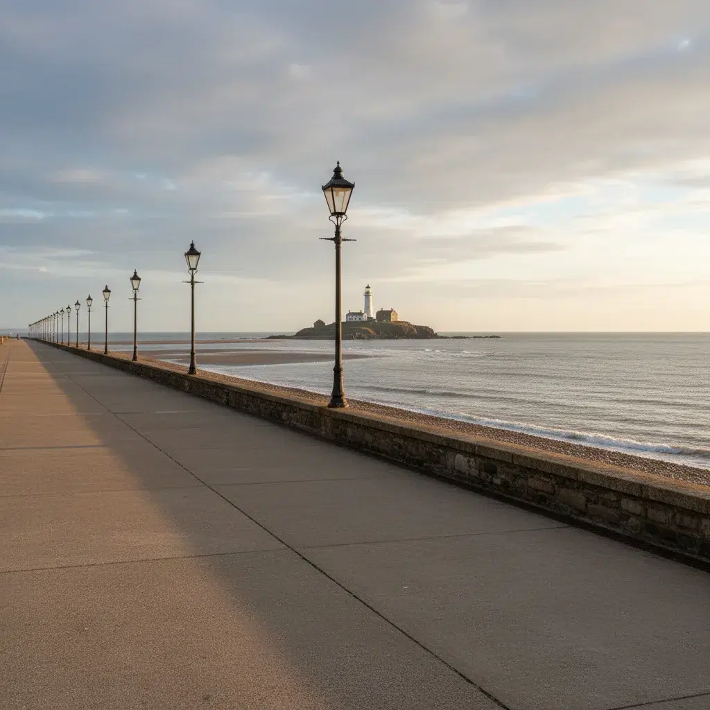 Running and Cycling in South Shields